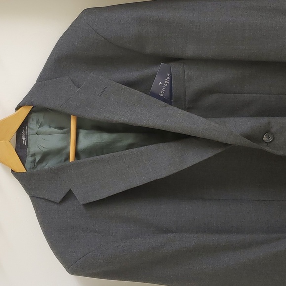 New with tags Barrington mens gray wool blazer size 44 Regular - Picture 2 of 12